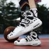 39-46 Giovane Adulto Grande Antishock Antiscivolo Resistente all'Usura Traspirante Alla Moda Outdoor Scarpe da Basket Alte