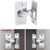 90 Degree Door Lock Flip Latch,304 Stainless Steel Door Lock Bolt Latches,Safety Doors Buckles,Rigth Angle Locking Door Hasp