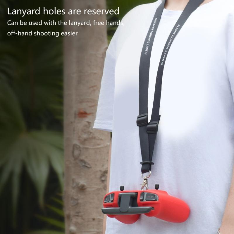 Soft Silicone Protective Sleeve with/without Neck Strap Scratch Resistant Case Cover for Avata 2/FPV Combo Repair