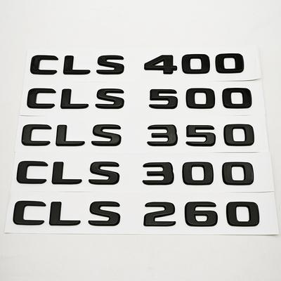 NEW 3D ABS Car Letters Logo CLS260 CLS300 CLS400 Badge Rear Trunk Sticker For Mercedes Benz CLS260 CLS300 CLS400 C218 Accessory