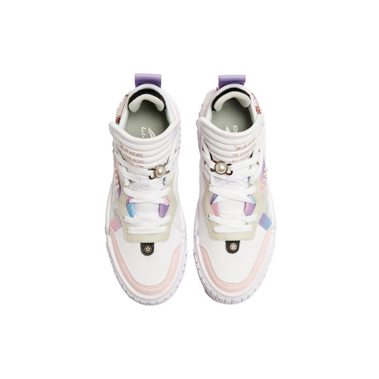 Li Ning Unblock Textil, Syntetická kůže Pohodlná Protiskluzová Tlumení Odolná proti oděru Nízká AGCR346-2