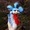 Adorable 19cm Maze Inspired Worm Plush Toy Home Decor Soft Cotton Stuffed Animal