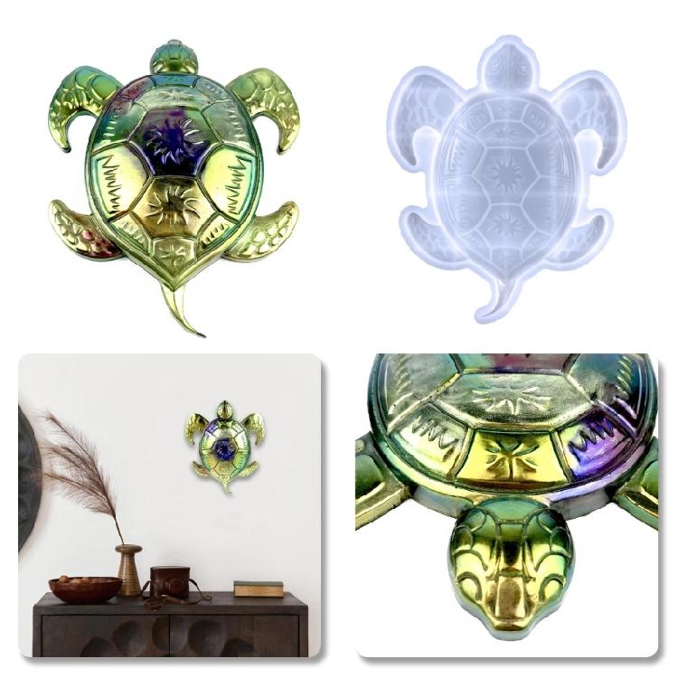 Sea Turtle Resin Molds Silicone Wall Decor Mold Turtle Casting Epoxy Resin Molds