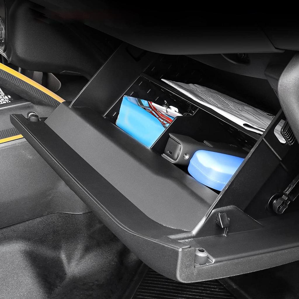 Handschuhfach-Organizer für Ford Bronco 2021 2024 2024 2/4-türig Beifahrerseite Aufbewahrungsfächer Einsatz Zubehör