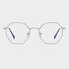 NeoRetro B2038 C2 Silver Blue Light Blocking Glasses