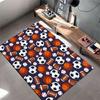 Sports Ball Pattern Carpet suitable as a non-slip mat for the living room or bedroom sofa