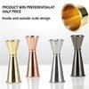 1oz/2oz Double Side Measuring Cup Mojito Measure Mug Stainless Steel Japanese Design Jigger Cocktail Bar Jigger Bar Accessories