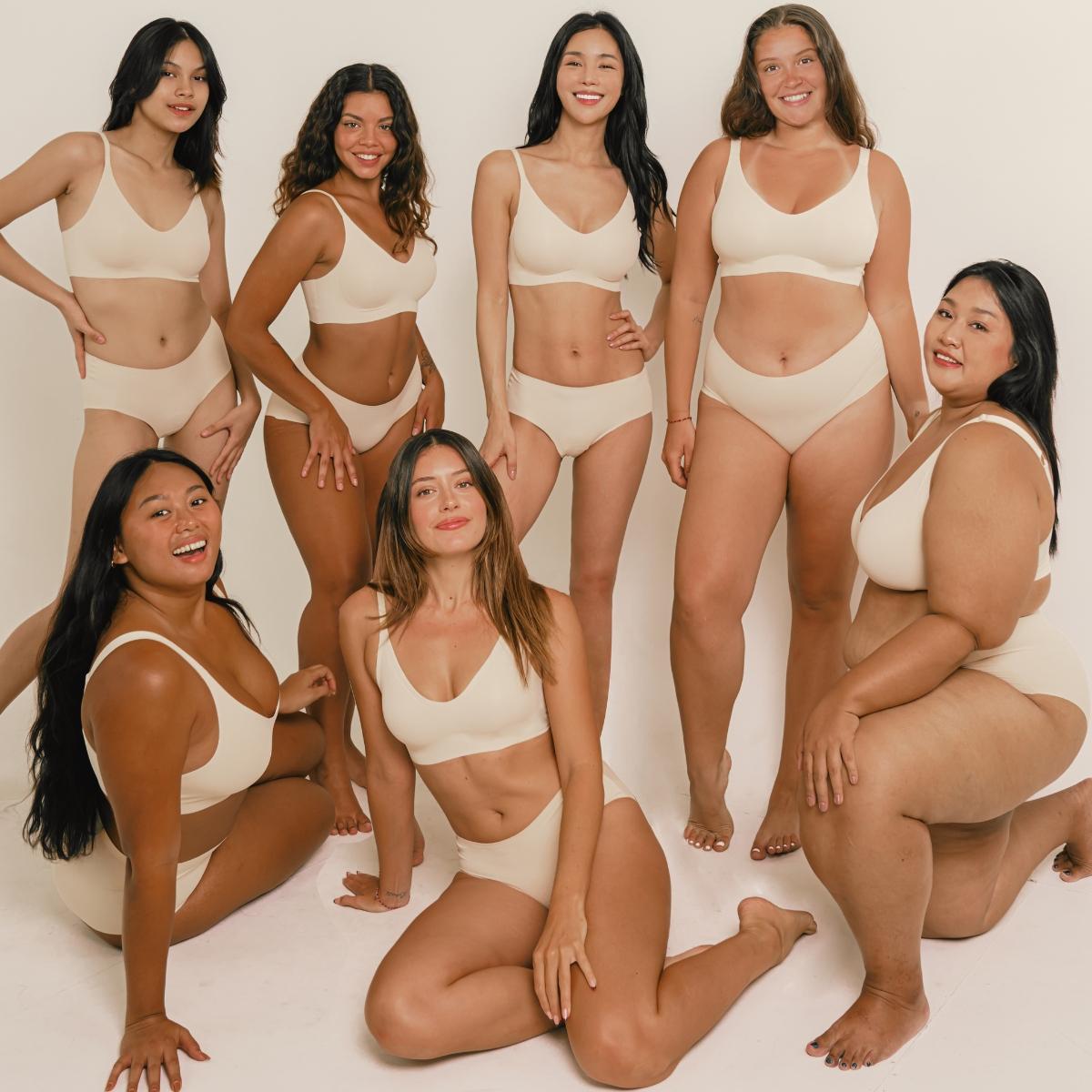 

[LMM]Бюстгальтер AirSleek BOOB S VACATION с глубоким вырезом, бесшовный, размера плюс S~6XL. L,XL,2XL,3XL,4XL,5XL,6XL