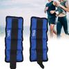 2Pcs Leg Ankle Wrist Sand Bag Weights Strap Strength Training Equipment for Gym Fitness Yoga Running