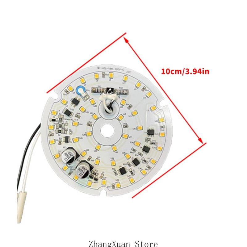 3XUF Dimmable Ceiling Flush Light Replacement Panel LED Module 18W 120V LED Retrofits Kits Circular Lamp Board Enduring