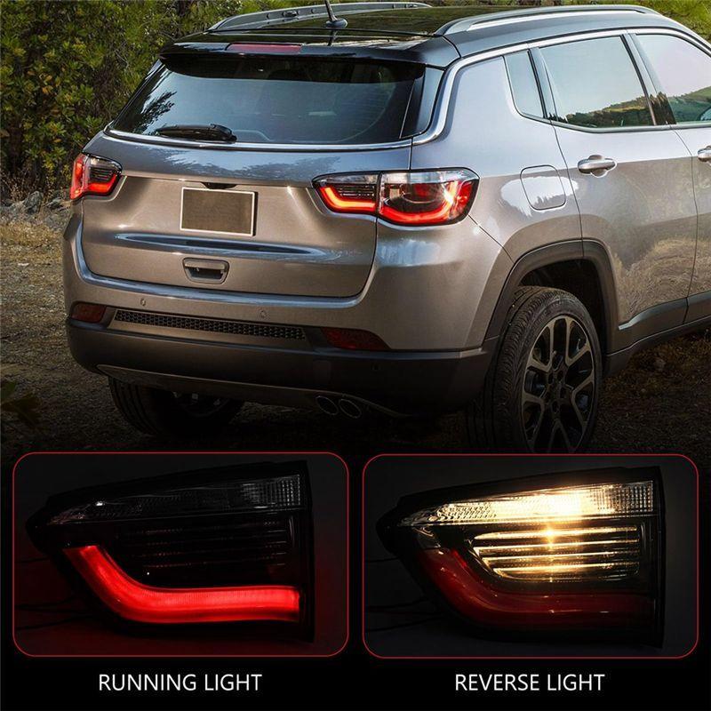 Powerful Inner Tail Light For Jeep Compass 2017- Taillight Tail Lamp Brake Lamp Assembly