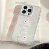Sweet Cartoon Puppy IPhone 16promax Apple 15 Mobile Phone Case Suitable for 14 Korean 13 Transparent 11 Silicone