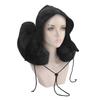 Inflatable Travel Pillow H Shaped Detachable and Washable Quick Fill with Storage Bag and Hat