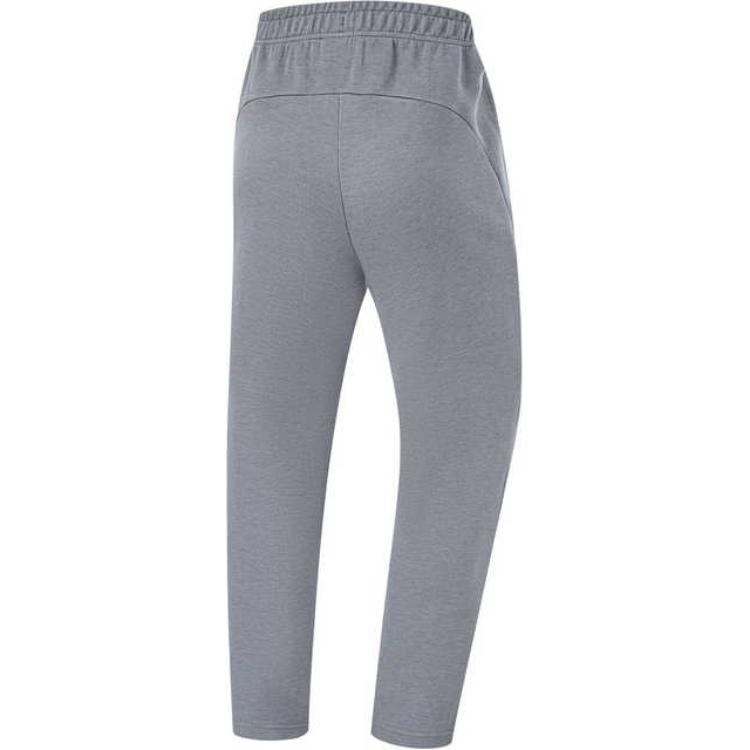 Li Ning Comfortable Casual Loose Simple Sports Long Pants Men Bottoms Shadow-Gray AKLU285-3