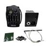 SEN44N Acoustic Guitar Pickup System Low Indicator 4Band Tone Control with Digital Tuner
