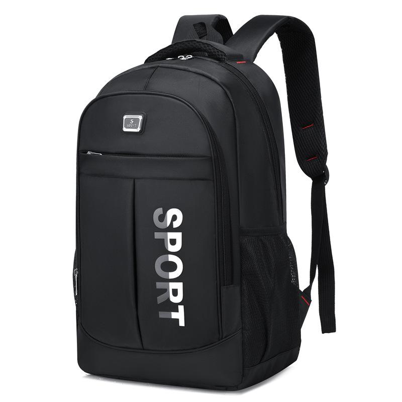 Schoolbag Middle and High School Student Schoolbag New Fashion Backpack College Student Travel Backpack Large Capacity Leisure Computer Trendy Bag