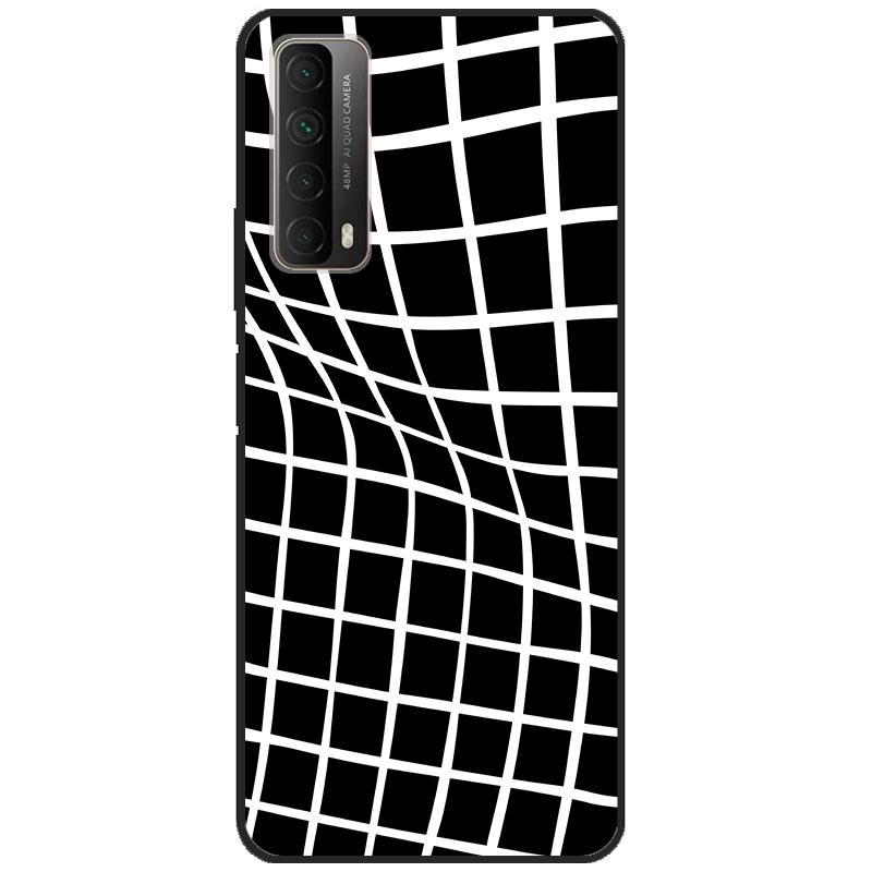 For Huawei Y7A PSmart 2021 Shockproof Cover 6.67" For Huawei P Smart 2021 Case PPA-LX2 Phone Cover Soft Silicone Back Case Coque