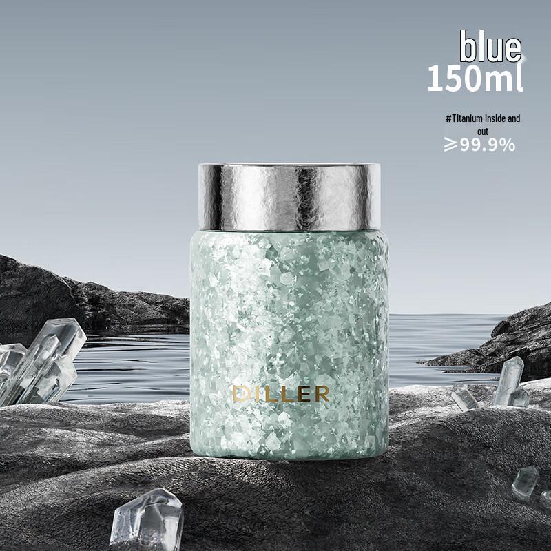 Dilabel Pure Titanium Insulated Tea Infuser Bottle