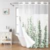 Handun Botanical Floral Polyester Shower Curtain