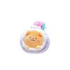 Lively Cake Sweet Plush Cake Roll Keychain Craftsmanship With Adorable Plush Animals