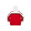 Supreme Big Logo Paneled Zip Up Hooded Sweatshirt 'Red White' Men's SUP-FW20-305