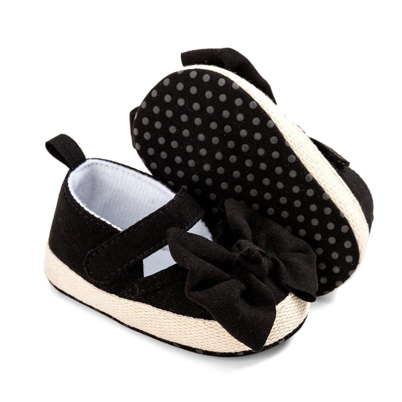 Baby Girl Shoes Flowers Bow 0-1Years Infant Girls Cotton Shoes Soft Soled Non-slip Footwear Crib Shoes