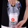 Disposable Plastic Milk Tea Cup Carrier Bags