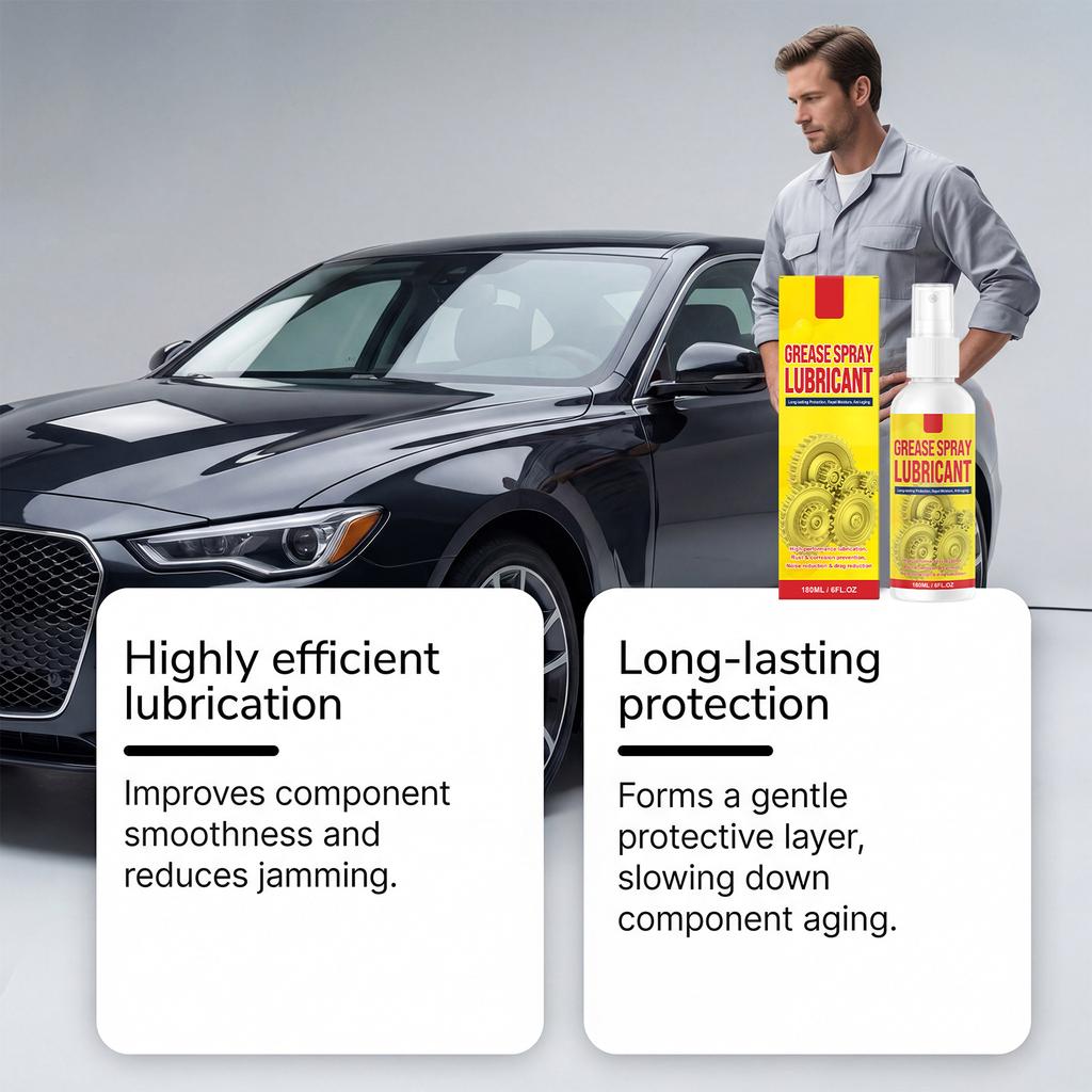 Removal And Lubrication Spray Cleaning And Care For Metals Lubrication Noise Reduction And Smooth Suitable 180ml