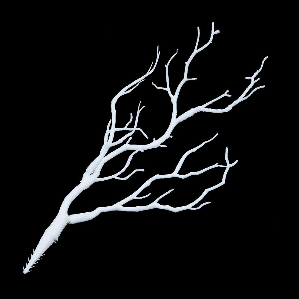 Simulation branch Tree Branch Decoration Beautiful Room White/Green/Coffee Fake