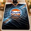 Flanell-Decke Gulf Warm Weiche Überwurfdecke für den Innenbereich Sofa Bett Wohnzimmer