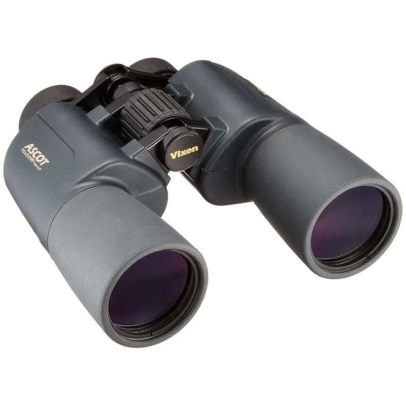

Vixen binoculars 10x Ascot ZR 10×50WP(W) Porro prism type high eye point waterproof wide angle black 1563-06