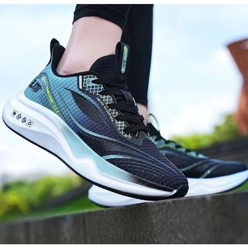 New Summer Sports Shoes Flying Woven Lace-Up Casual Shoes Breathable Running Shoes  Trendy Comfortable Mesh Shoes M788