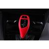Gear Shift Knob Trim ABS Red Fit For BMW 3 4 Series GT 2013- Central Console