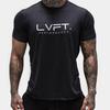 Men's Fitness Crew Neck T-shirt - Sweat-Wicking, Breathable, Short Sleeve, Tight Fit, Versatile for Casual, Training, and Running