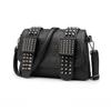 Fashion Shoulder Bags For Women Cool Skull Rivet Crossbody Messenger Bag Lady Large Capacity Shipping Bag Handbag Clutch Purse
