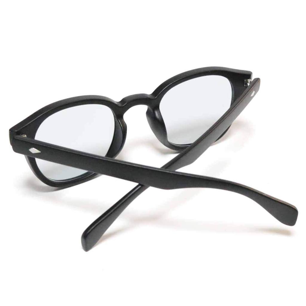 Matte Black x Light Gray Sunglasses for Men and Boston Keyhole UV Classic Colored [FashionBerry] Women, Style, Bridge, 99% Protection, Lightweight,