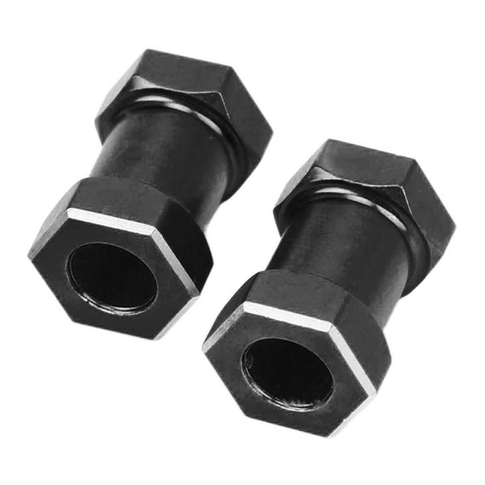4Pcs/Set Metal Hex Drive Adapter Set 12mm Wheel Hex Hub Crawler Wheel Adapter  For 1/10 RC Crawler