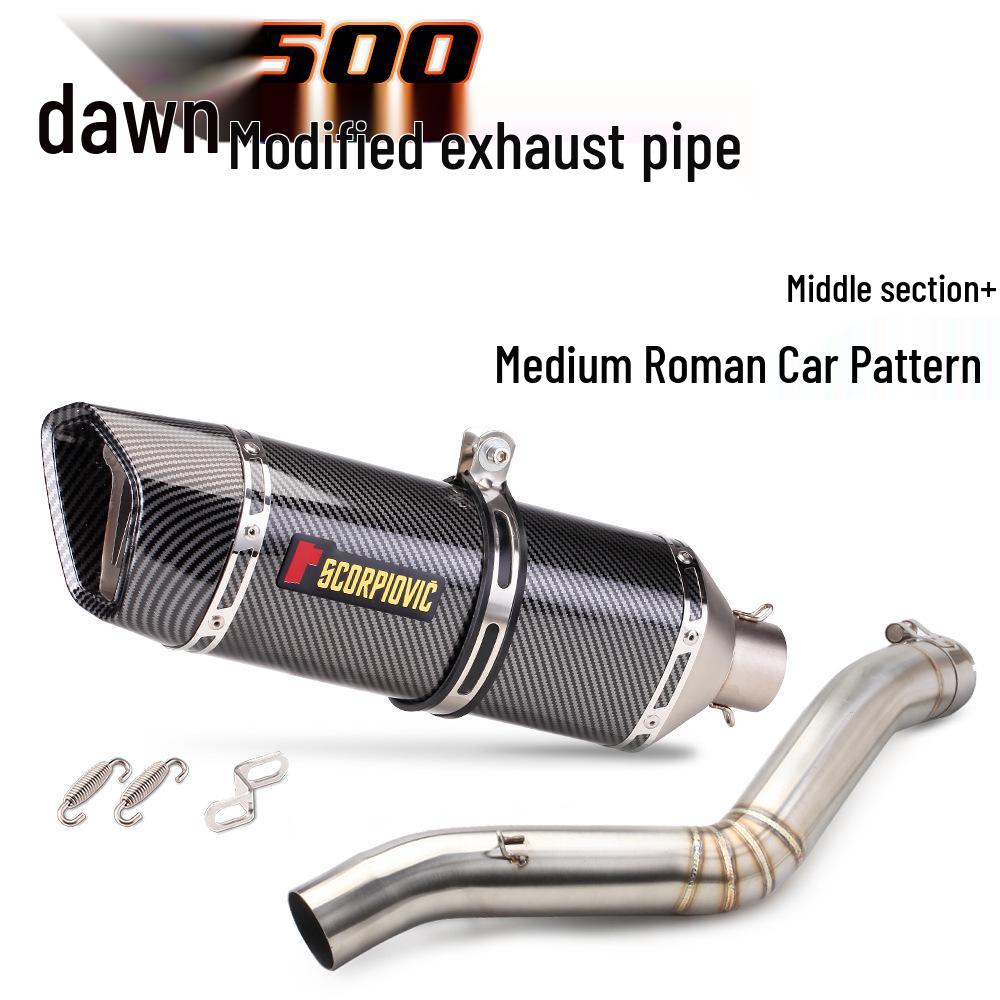 Xiao 500 Exhaust Mid-Section Connector: Non-Destructive, Direct Install