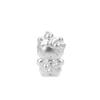 Sterling Silver 999 Hello Kitty DIY Beading Apple Little Bear Handmade Woven Rope Lucky Beads Jewelry