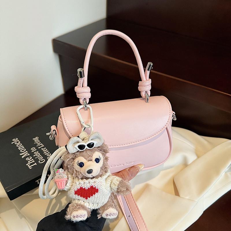 IELGY Summer Fashion Ladies Handbag Simple All-Match One-Shoulder Messenger Mobile Phone Small Square Bag