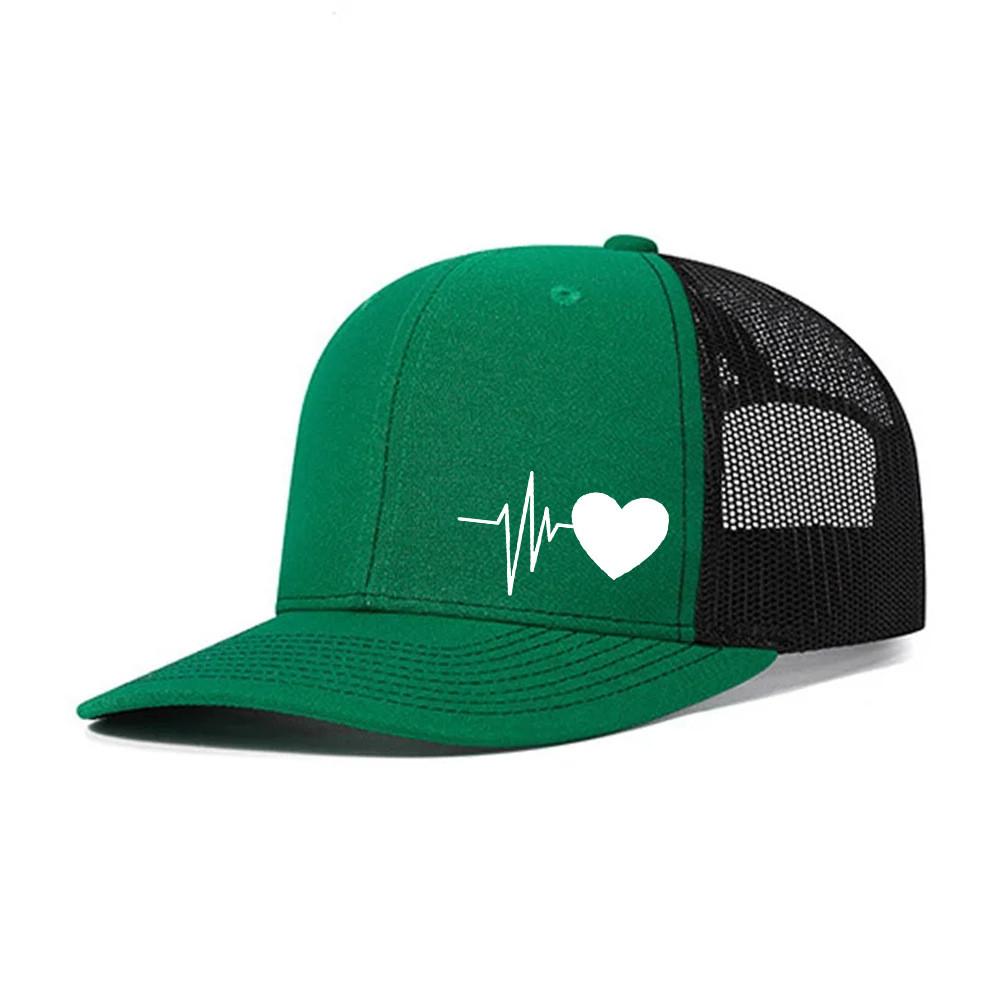 Custom Letter Mesh Baseball Cap With Breathable Cotton For Outdoor Sports And Socials