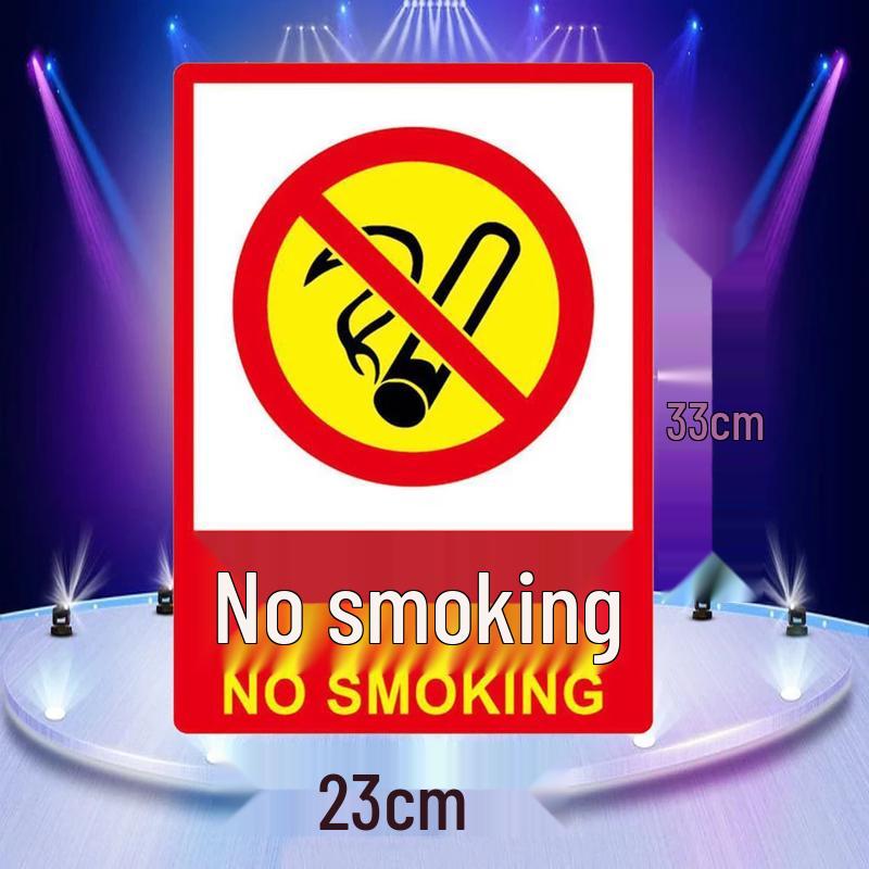 No Smoking & Electric Hazard Safety Sign
