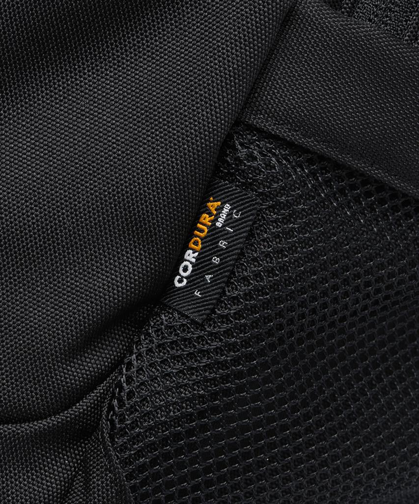 Musinsa Standard Cordura Vertical Zipper Backpack [Black]