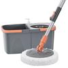 Detachable Rotating No-Wash Mop Bucket Set with Free Shipping - Lazy Mother-Child Style