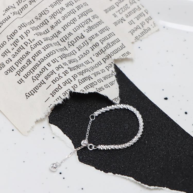 ANENJERY Shiny Zircon Adjustable Ring for Women Girls Fashion Unique Design Rings Jewelry Accessory Hip Pop