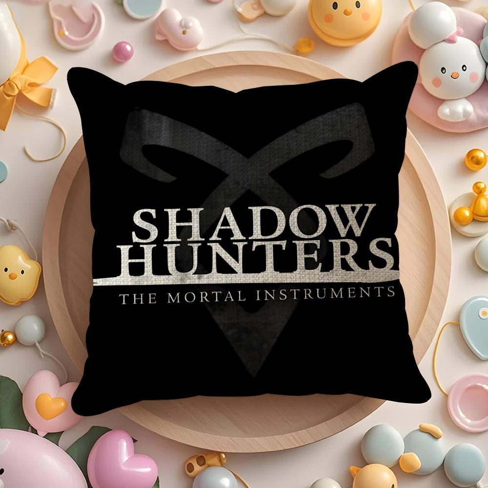 Hot TV Series S-Shadowhunters Pillow Case Pattern Printed Pillowcase for Living Room Sofa Cushion Cover & Bedroom Decor