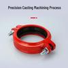 Rubber Lined Pipe Clamp