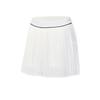 Tennis Fashion Simple Classic Pleated Sports Woven Tennis Skirt Women Skirts Cloud-White A11W623337FWT