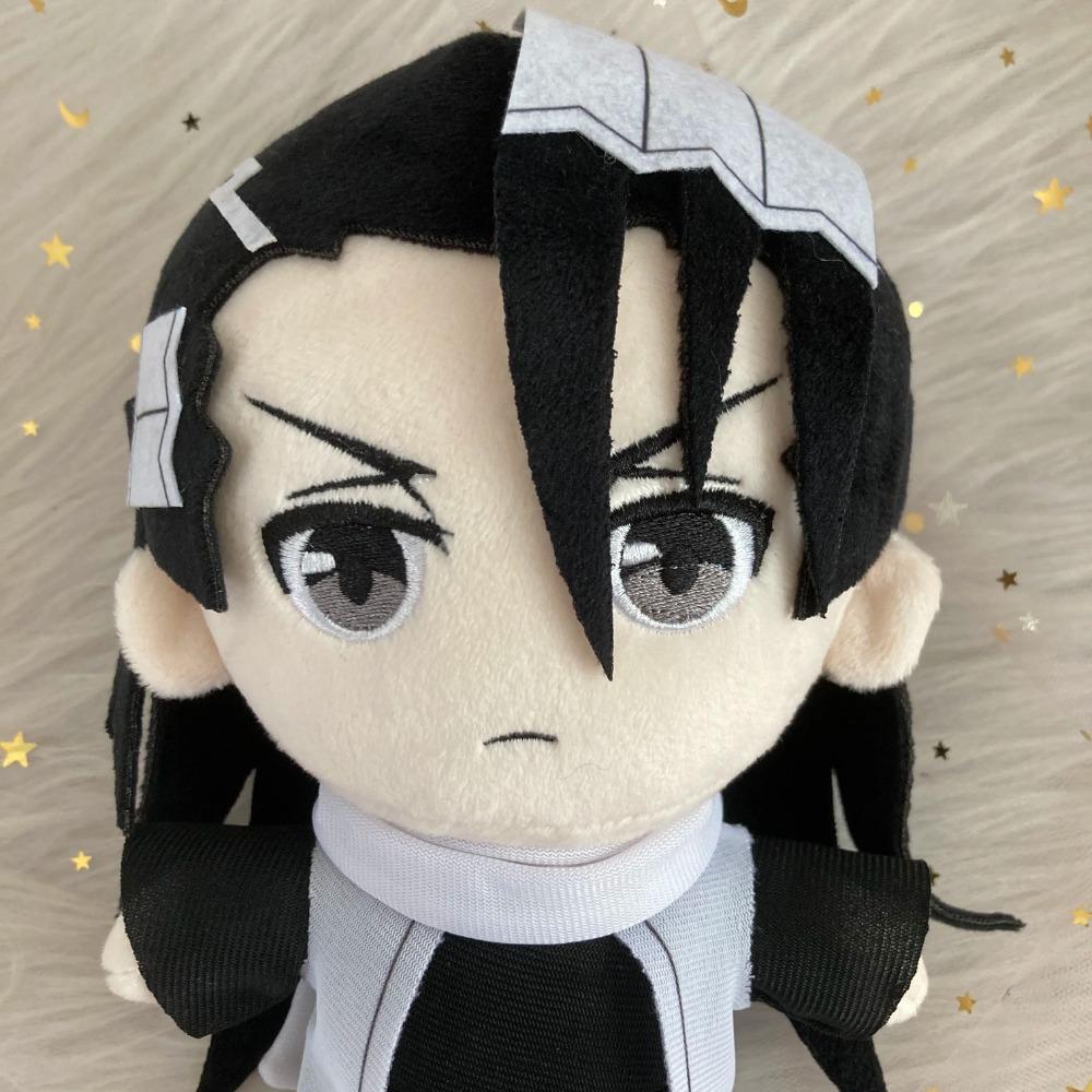 Anime Plush Doll Aizen Sousuke Zaraki Kenpachi Plushie Kuchiki Byakuya Kurosaki ichigo Plush Toy Cosplay Soft Stuffed Pillow Gif