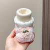 Soft Sole Velvet Baby Shoes for Girls, 6-12 Months, Warm and Non-Shedding
